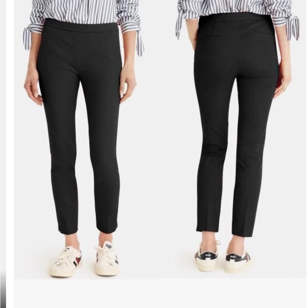 JCrew Martie cropped Size 6 Pant - Black
